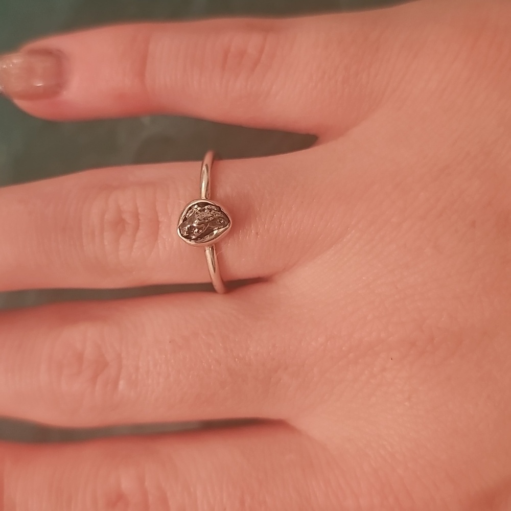 Sterling Silver Stone Ring